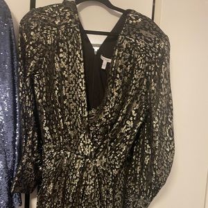 Derek Lam Puff sleeve long sleeve dress